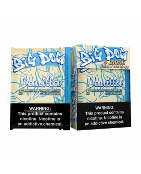 BIG DOG LEAF VANILLA 8CT