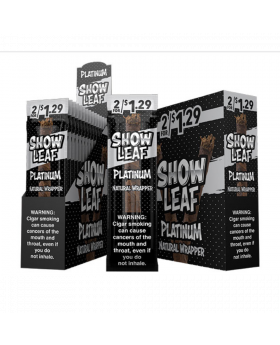 SHOW LEAF $1.29 PLATINUM 15/2PK