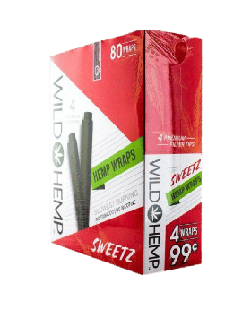 WILD HEMP WRAP SWEET 4/99 20/4PK