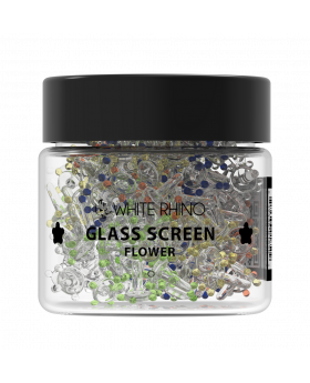 WHITE RHINO SCREEN FLOWER 400CT
