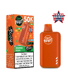 FLAVOR BEAST 50K SODA ORANGE 5CT