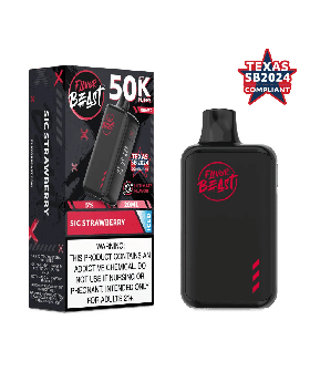 FLAVOR BEAST 50K SIC STRAW 5CT