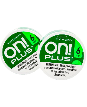 ON! PLUS PCH 6MG WINTERGREEN 5CT