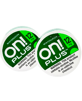 ON! PLUS PCH 12MG WINTERGREEN 5C