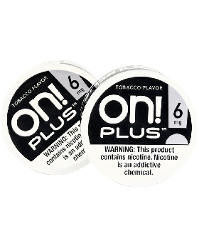 ON! PLUS PCH 6MG TOBACCO 5CT