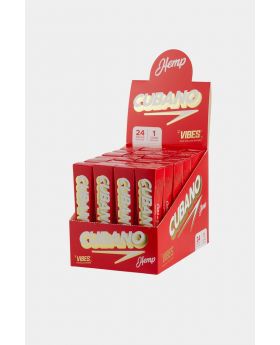 VIBES CONES HEMP CUBANO K/S 24CT