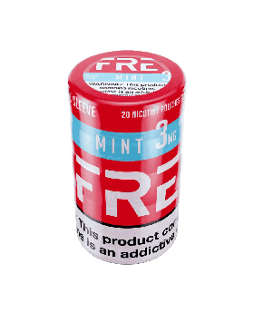 FRE POUCHES 3MG MINT 5CT