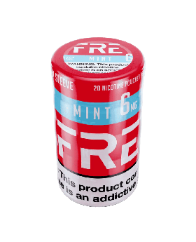 FRE POUCHES 6MG MINT 5CT