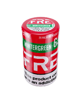 FRE POUCHES 6MG WINTERGREEN 5CT