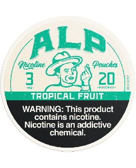 ALP POUCHES 3MG TROPICAL FRU 5CT