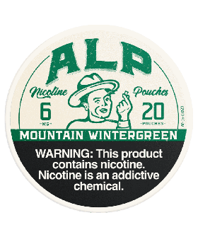 ALP POUCHES 6MG MOUNTAIN 5CT