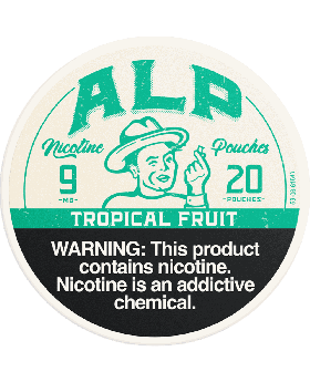 ALP POUCHES 9MG TROPICAL FRU 5CT