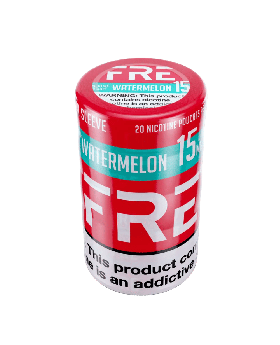 FRE POUCHES 15MG WATERMELON 5CT