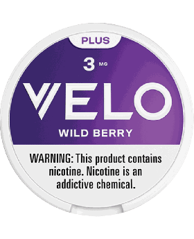 VELO PLUS 3MG WILD BERRY 5CT