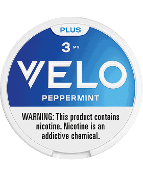 VELO PLUS 3MG PEPPERMINT 5CT