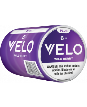 VELO PLUS 6MG WILD BERRY 5CT