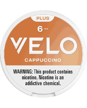 VELO PLUS 6MG CAPPUCCINO 5CT