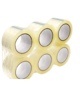 DUCT TAPE 2 IN X 110 YD CLEAR 6C