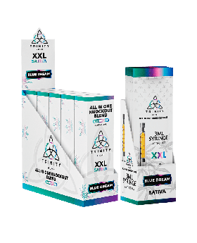 TRINITY SYRINGE 3ML SAT BLUE 5C