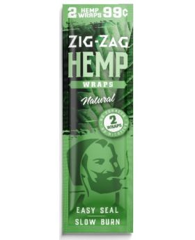 ZIG ZAG HEMP 2F99 NATURAL 2PK 25