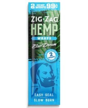 ZIG ZAG HEMP 2F99 BLUE 2PK 25CT
