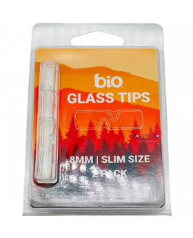 BIO GLASS TIPS 8MM 2PK 1CT
