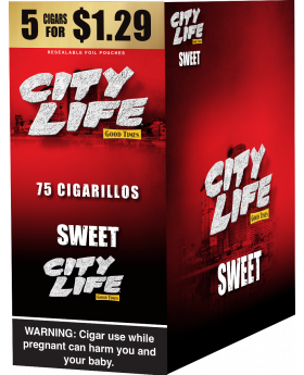 CITY LIFE 5F1.29 SWEET 15/5PK