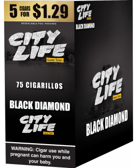 CITY LIFE 5F1.29 BLACK DIAM 15/5