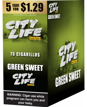 CITY LIFE 5F1.29 CL GREEN 15/3PK