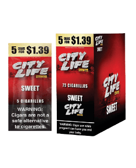 CITY LIFE 5F1.39 SWEET 15/5PK