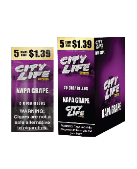CITY LIFE 5F1.39 GRAPE 15/5PK