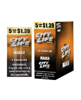 CITY LIFE 5F1.39 MANGO 15/5PK