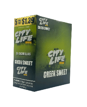 CITY LIFE 5F1.39 GRE SWEET 15/5P