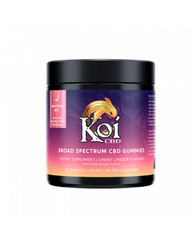 KOI CBD GUMMY NIGHT 200MG CHERRY