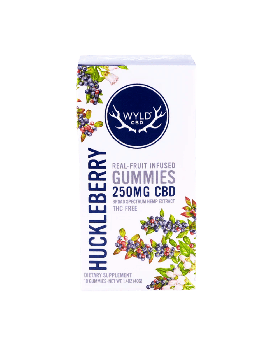 WYLD CBD GUMMY 250MG HUCKLE 1CT