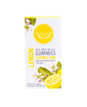 WYLD CBD GUMMY 250MG LEMON 1CT