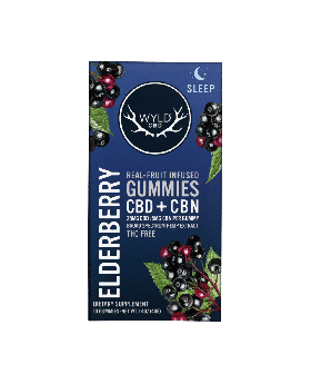 WYLD CBD GUMMY 250MG ELDER 1CT