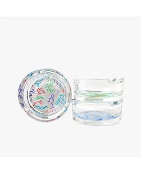 GIDDY ASHTRAY GIDDY PATTERN 6CT