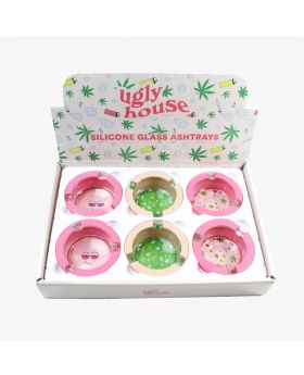 UGLY ASHTRAY POT PATTERN 6CT