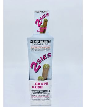 2SIES HEMP BLUNT GRAPE KUSH 15/2