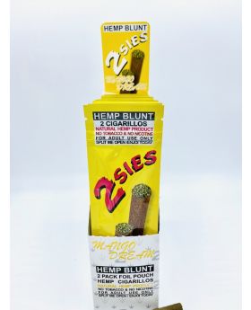 2SIES HEMP BLUNT MANGO 15/2PK