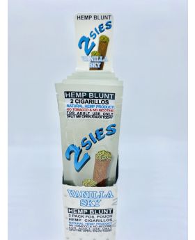 2SIES HEMP BLUNT VANILLA 15/2PK
