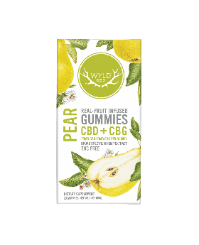 WYLD CBD GUMMY 200MG PEAR 1CT
