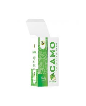 CAMO TEA WRAPS GRN APPLE 25/5PK