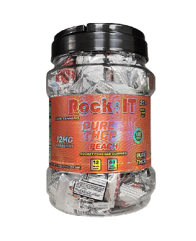 ROCK IT GUMMY 12MG PEACH 40CT