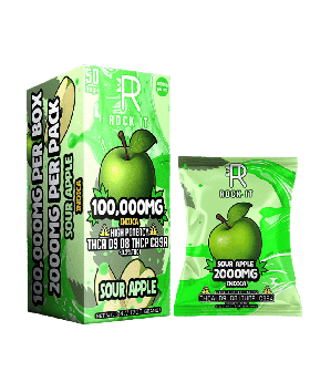ROCK IT GUMMY 2000MG SO APPLE 50