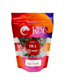 KOI FLOWER 4OZ SAT BLACK MAMBA
