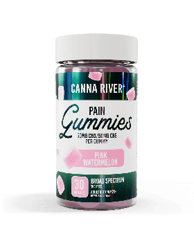 CANNA GUMMY PAIN 50MG PINK WM