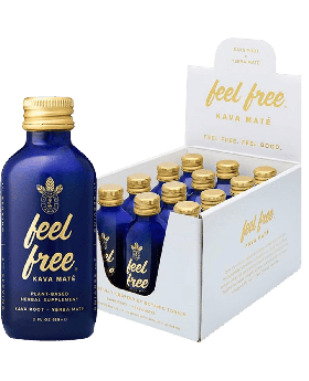 FEEL FREE KAVA + YERBA SHOT 12CT