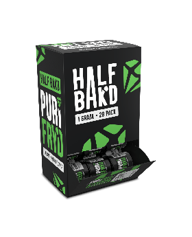 HALF BAKD PURIFRYD 1G WHITE 28CT